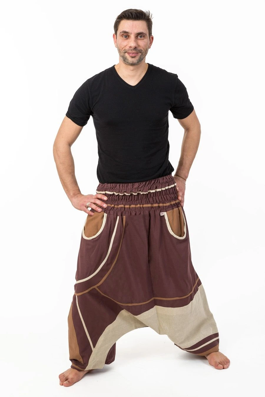 Sarouel Chocolat Mixte 2 Sarouel Chocolat Mixte – Image 2