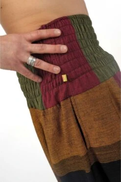 Sarouel Mahabharat Mixte -Ethno Style Soldes sarouel homme femme elastique teufer mahabharat 1 3