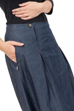 Sarouel Haru -Ethno Style Soldes sarouel jean denim femme haru 3