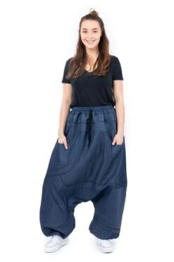 Sarouel Bigjean Mixte 7 Sarouel Bigjean Mixte -Ethno Style Soldes sarouel large grande taille jean homme bigjean 2