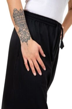 Sarouel Bukha Mixte -Ethno Style Soldes sarouel long noir uni jersey doux bukha 5