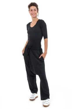 Sarouel Pramukha 13 Sarouel Pramukha -Ethno Style Soldes sarouel long noir uni pramukha 3