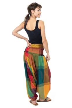 Sarouel Bhayan Mixte -Ethno Style Soldes sarouel multicolore carnaval festival bhayan 3