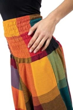 Sarouel Bhayan Mixte -Ethno Style Soldes sarouel multicolore carnaval festival bhayan 4