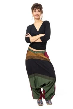 Sarouel Jakarta Mixte -Ethno Style Soldes sarouel original mixte ethnique colore jakarta 2