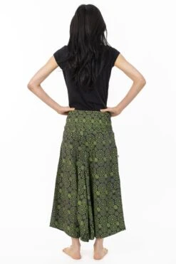 Sarouel Etoile -Ethno Style Soldes sarouel pantacourt jupe femme elastique imprime etoile 2