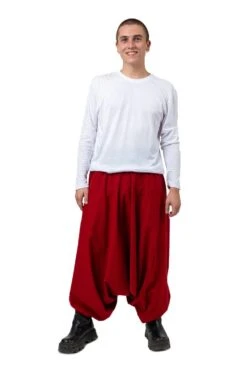 Sarouel Sahwah Mixte -Ethno Style Soldes sarouel unisexe grande taille bicolore sahwah 2