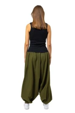 Sarouel Wahzaah Mixte -Ethno Style Soldes sarouel unisexe grande taille bicolore wahzaah 3