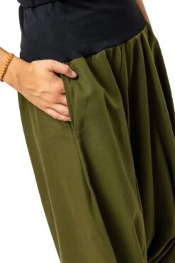 Sarouel Wahzaah Mixte -Ethno Style Soldes sarouel unisexe grande taille bicolore wahzaah 4