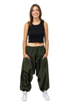 Sarouel Greenwich Mixte 8 Sarouel Greenwich Mixte -Ethno Style Soldes sarouel urban ethnique mixte original spirales greenwich 2