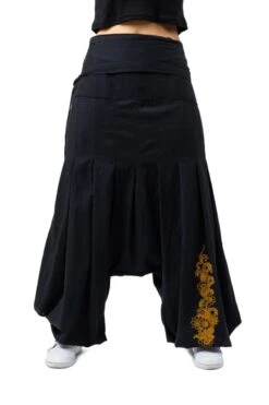 Sarouel Fleuria Mixte -Ethno Style Soldes sarouel zen mixte fleuria 3