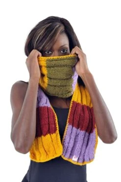 Echarpe Multicolore Mixte 15 Echarpe Multicolore Mixte -Ethno Style Soldes t10 echarpe pure laine douce multicolore 5