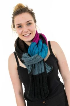 Echarpe Multicolore Mixte 18 Echarpe Multicolore Mixte -Ethno Style Soldes t10 echarpe pure laine douce multicolore 8