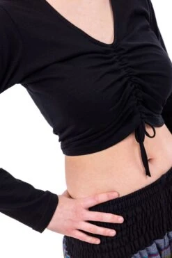 Top Salem -Ethno Style Soldes top t shirt manches longues transformable salem 3