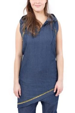 Tunique Thea 7 Tunique Thea -Ethno Style Soldes tunique asymetrique femme denim doux thea 2