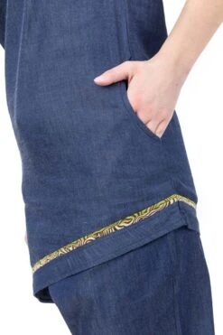 Tunique Thea 9 Tunique Thea -Ethno Style Soldes tunique asymetrique femme denim doux thea 4