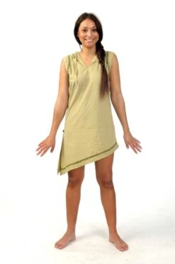 Tunique Safari -Ethno Style Soldes tunique ethnique a capuche base asymetrique safari 2