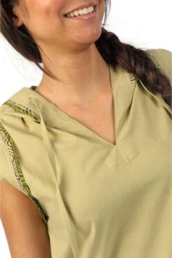 Tunique Safari -Ethno Style Soldes tunique ethnique a capuche base asymetrique safari 3