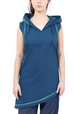 Tunique Safari -Ethno Style Soldes tunique ethnique a capuche base asymetrique safari 6