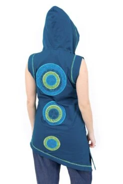 Tunique Safari -Ethno Style Soldes tunique ethnique a capuche base asymetrique safari 7