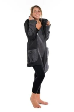 Ethno Style Soldes -Ethno Style Soldes veste ethnique noir gris grand froid dayang 1